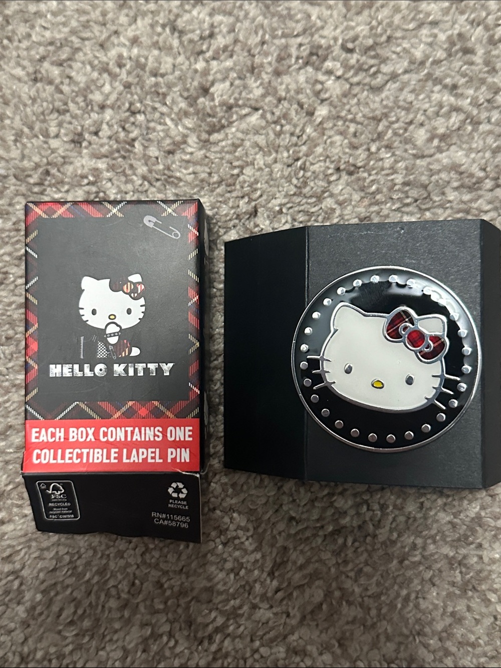 Hello Kitty Enamel Collectible Pin